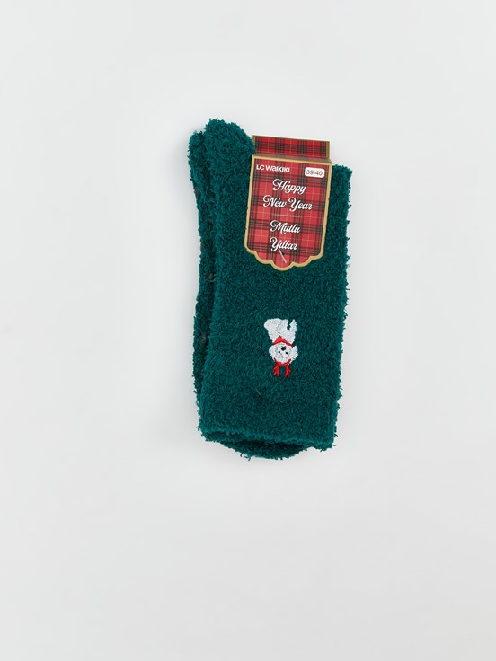 Ev Çorabı KOYU YESIL