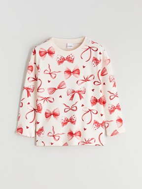 Pijama Takım PEMBE BASKILI