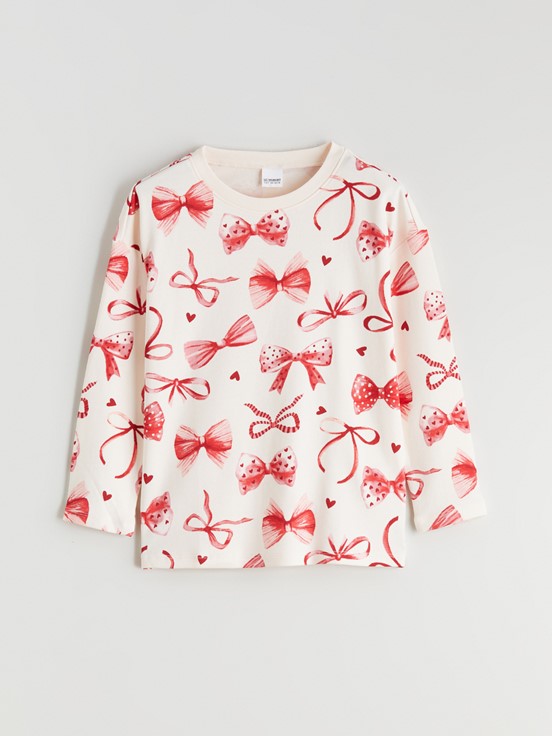 Pijama Takım PEMBE BASKILI