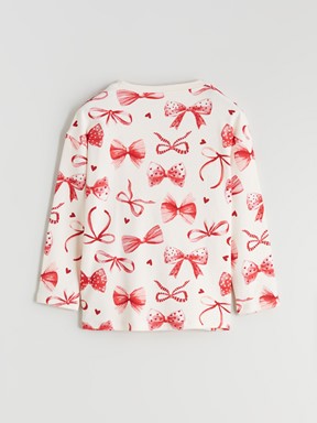 Pijama Takım PEMBE BASKILI