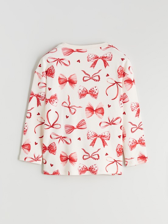 Pijama Takım PEMBE BASKILI