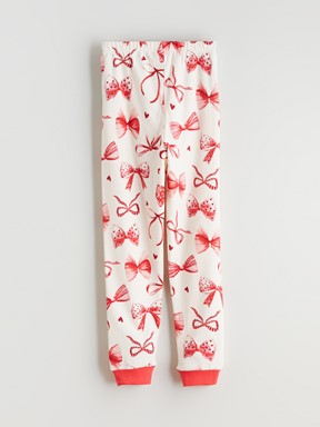 Pijama Takım PEMBE BASKILI