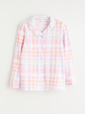 Pijama Takım OPTİK BEYAZ BASKILI