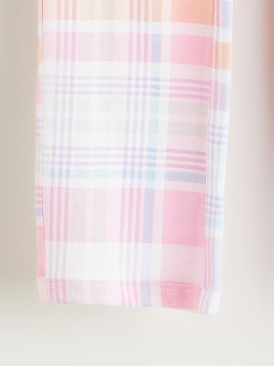 Pijama Takım OPTİK BEYAZ BASKILI