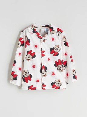 Pijama Takım EKRU BASKILI