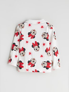 Pijama Takım EKRU BASKILI