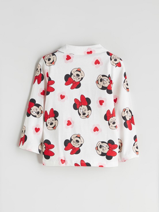 Pijama Takım EKRU BASKILI