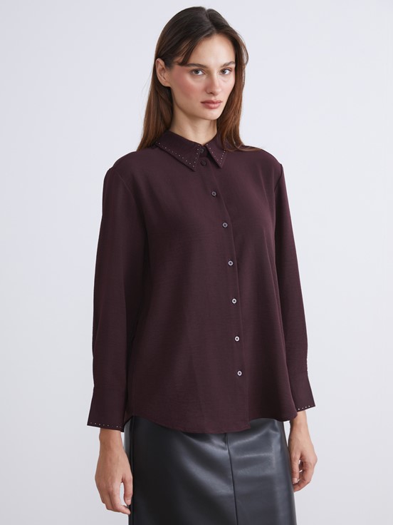 Gömlek BORDO