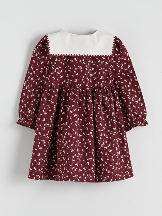 Elbise BORDO BASKILI