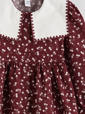 Elbise BORDO BASKILI