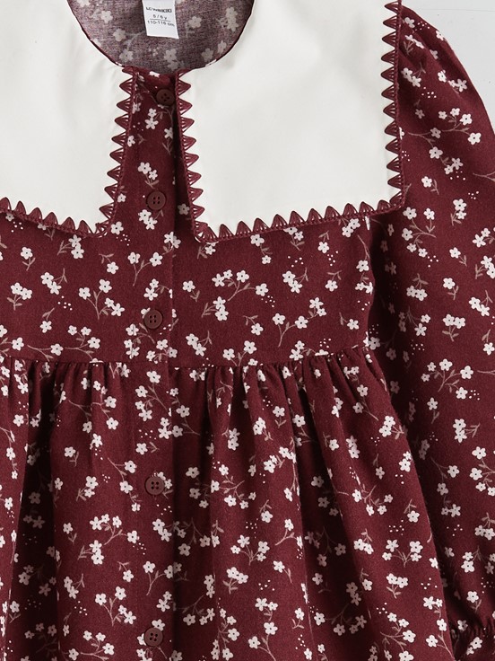 Elbise BORDO BASKILI