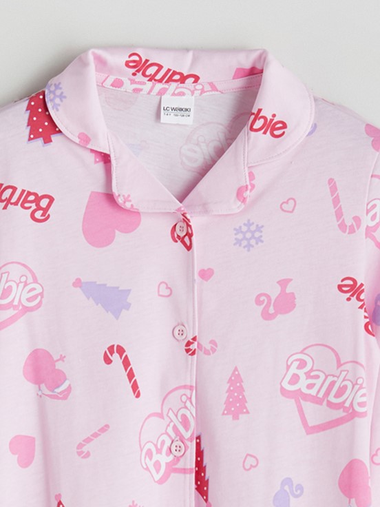 Pijama Takım AÇIK PEMBE BASKILI