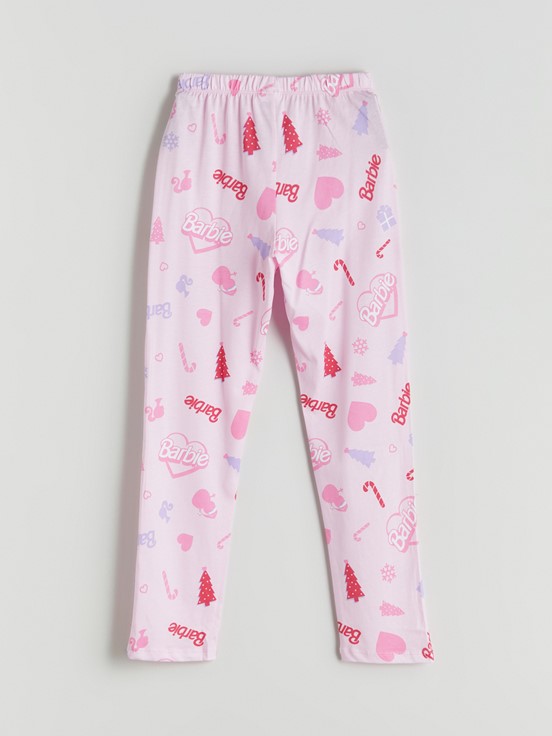 Pijama Takım AÇIK PEMBE BASKILI