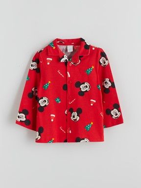 Pijama Takım KIRMIZI BASKILI