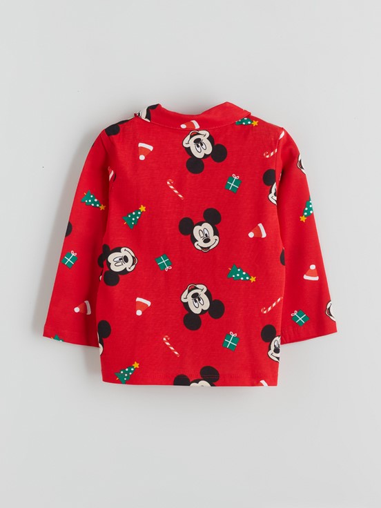 Pijama Takım KIRMIZI BASKILI