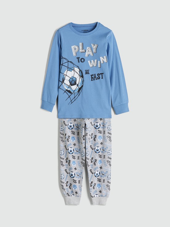 Pijama Takım ORTA MAVİ