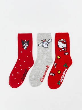 Soket Çorap KIRMIZI