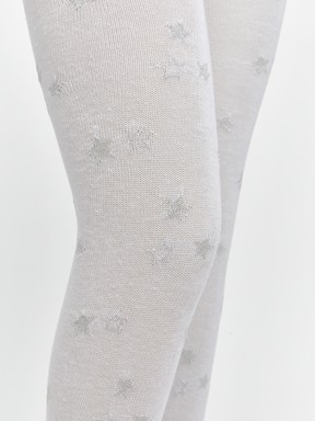 Külotlu Çorap PARLAK BEYAZ