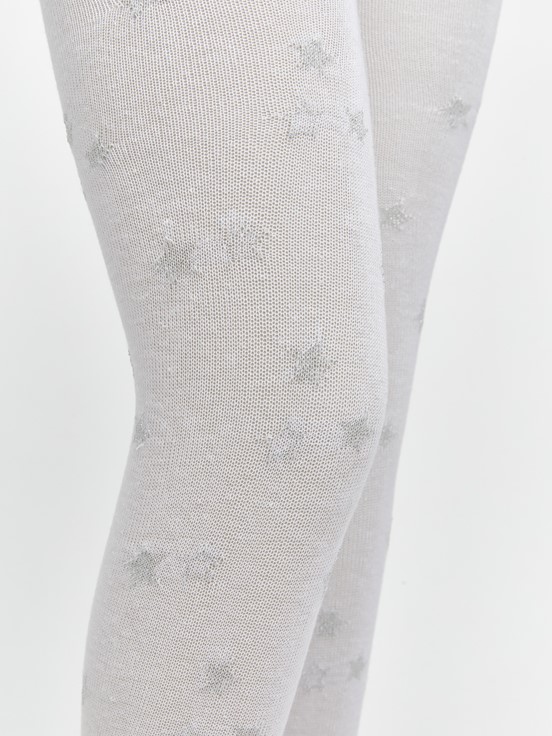 Külotlu Çorap PARLAK BEYAZ