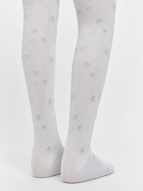 Külotlu Çorap PARLAK BEYAZ