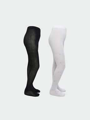 Külotlu Çorap PARLAK BEYAZ