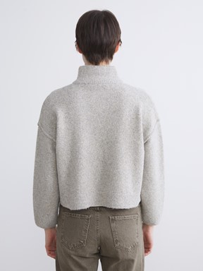 Hırka AÇIK GRİ MELANJ