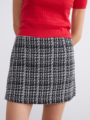 Şort Etek SİYAH EKOSELİ