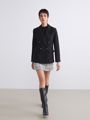 Şort Etek SİYAH EKOSELİ