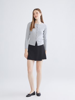 Şort Etek YENİ SİYAH