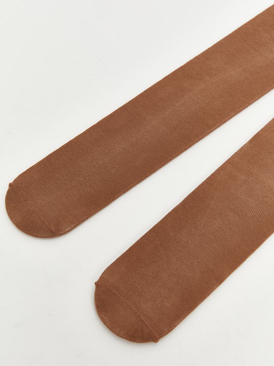 Külotlu Çorap BEJ MELANJ