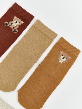 Soket Çorap AÇIK KAHVERENGİ