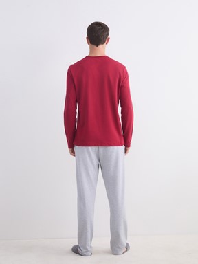 Pijama Takım KIRMIZI