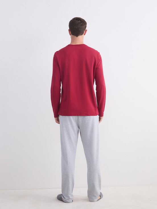 Pijama Takım KIRMIZI