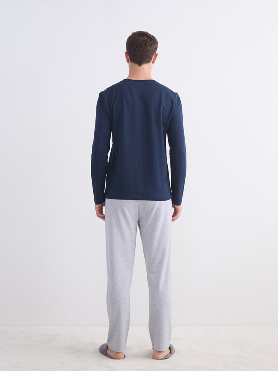 Pijama Takım AÇIK LACİVERT