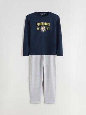 Pijama Takım AÇIK LACİVERT
