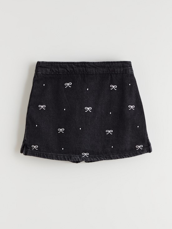 Şort Etek SİYAH  RODEO