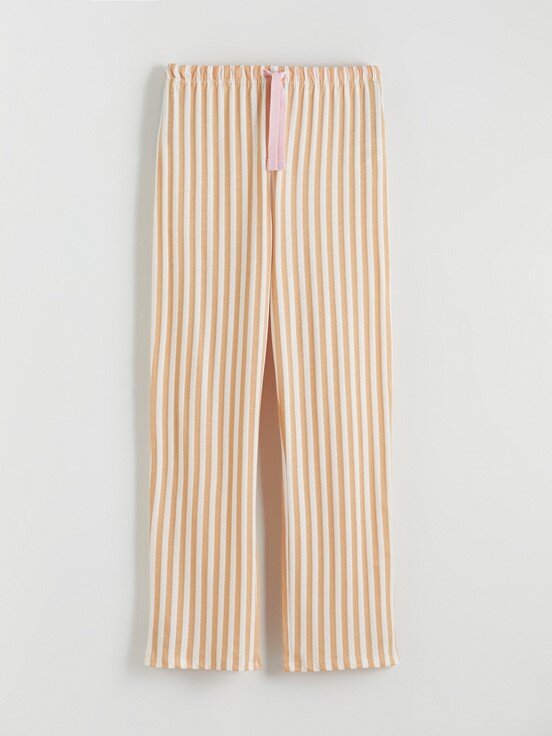 Pijama Takım UÇUK PEMBE BASKILI