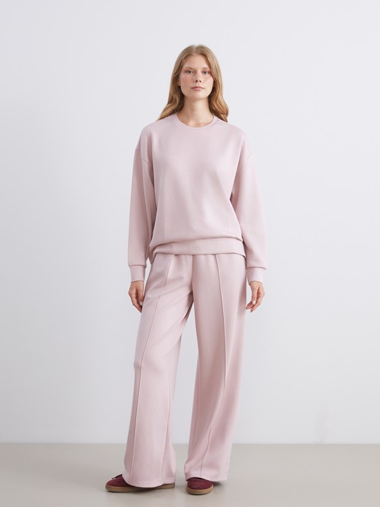 Sweatshirt AÇIK PEMBE