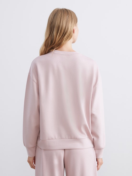 Sweatshirt AÇIK PEMBE
