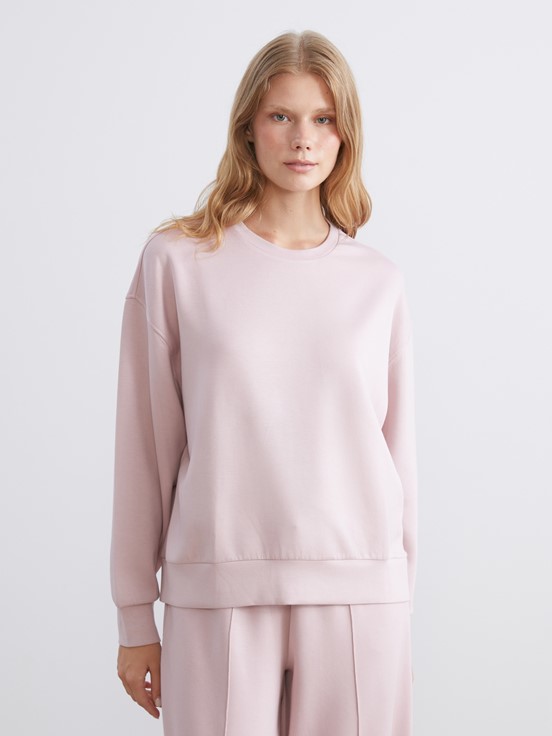 Sweatshirt AÇIK PEMBE