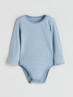 Çıtçıtlı Body AÇIK BEJ BASKILI