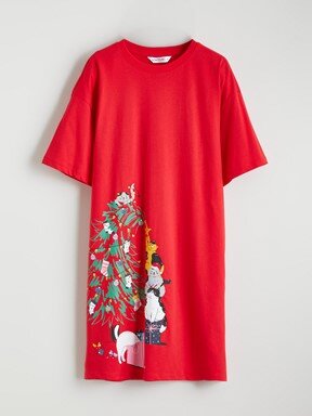 Gecelik CANLI KIRMIZI