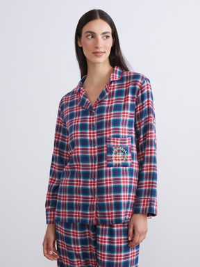 Pijama Takım KIRMIZI EKOSELİ