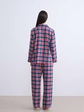 Pijama Takım KIRMIZI EKOSELİ