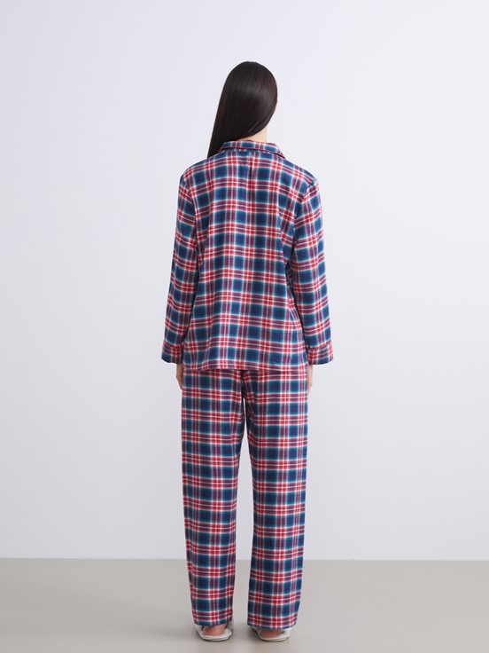 Pijama Takım KIRMIZI EKOSELİ