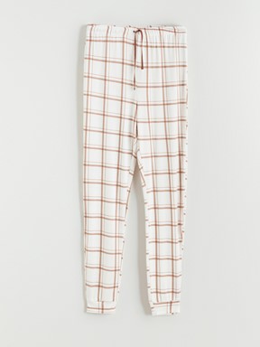 Pijama Takım KAHVERENGİ EKOSELİ