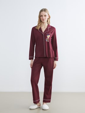 Pijama Takım BORDO