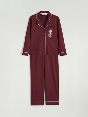 Pijama Takım BORDO