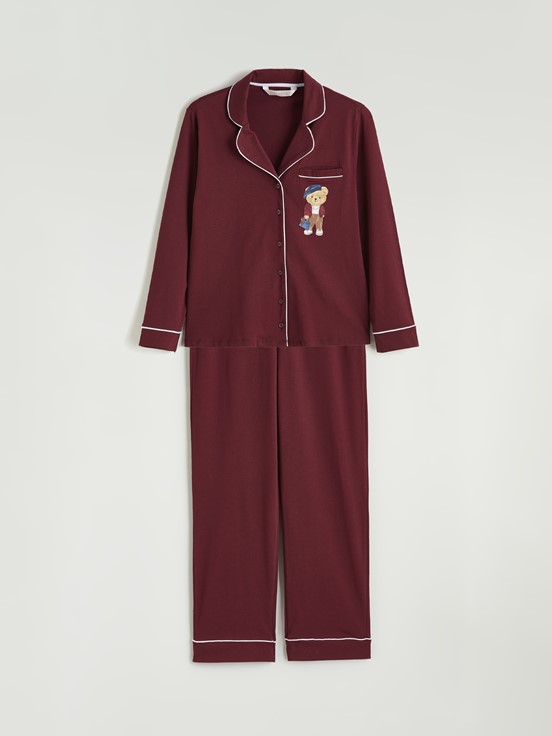 Pijama Takım BORDO