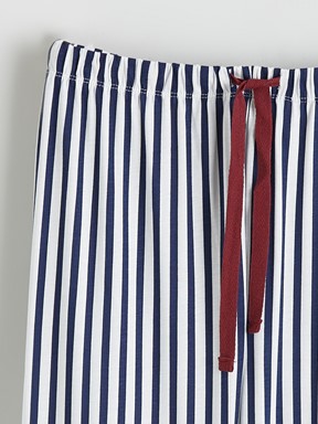 Pijama Takım LACİVERT ÇİZGİLİ